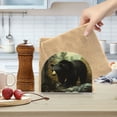 thumbnail image 5 of Ryvnso A Bear in Forest Acrylic Napkin Holder Table Kitchen Paper Tissue Organization, 5 of 7