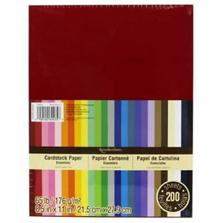 Michaels Bulk 6 Packs: 24 Ct. (144 Total) Glitter 12 inch x 12 inch Cardstock Paper by Recollections, Size: 12 x 12, Black