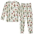 thumbnail image 3 of Pajama Cute Nutcracker Cute Comfortable Cotton Two-piece Pajama Set, 3 of 7