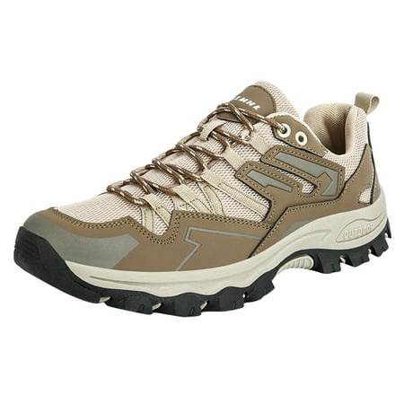 

Men s Running Shoes 2022 Couple Men s New Spring Autumn Winter Outdoor Mountaineering Running Fitness Leisure Sports Shoes sneakers for Men PU Brown