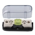 thumbnail image 2 of LYUMO Blade Fuse Fuse Adapter Stereo Audio Fuse Holder Single Way AGU Fuse Box Distribution Block For Car Boat RV Car Accessories, 2 of 8