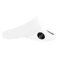 thumbnail image 4 of Decky 3015 High Profile Cotton Visors Hat-White, 4 of 6