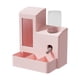 thumbnail image 2 of Comedero automático 3 en 1 para hámster, botella de agua, dispensador de comida moderno y fácil de limpiar. Botella rosa de 80 ml, 2 of 9