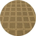 thumbnail image 1 of Ahgly Company Machine Washable Indoor Square Transitional Saddle Brown Area Rugs, 3' Square, 1 of 7