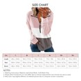 thumbnail image 5 of Sudadera de solapa parte superior de jersey suelta agradable a la piel para uso diario ANGGREK Otros, 5 of 5