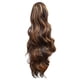 thumbnail image 2 of Pisexur Belleza Maquillaje Extensión de cola de caballo de 24 pulgadas con pinza, larga, rizada y ondulada, natural, suave, con clip, sintética, para mujerpara mujeres y hombres, 2 of 2