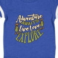 thumbnail image 4 of Inktastic Camping Hiking Trekking Adventure Boys or Girls Baby Bodysuit, 4 of 5