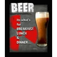 thumbnail image 2 of LightBoxJournal 20x23 Gold Ornate Wood Framed with Double Matting Museum Art Print Titled - Dorm Room Pub Its Whats For Dinner, 2 of 4