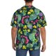 thumbnail image 3 of Balery Watercolor Cactuses Camisa Casual de Manga Corta con Botones para Hombre, Texturizada, Estilo Cubano, para Playa, Verano-Large, 3 of 5