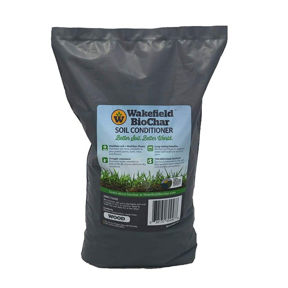 Wakefield 1 Pound Premium Biochar Organic Garden Soil Conditioner