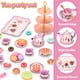 thumbnail image 5 of Juego de té Lajeje Princess Tea Time, juguete para niñas de 3 a 6 años con funda, 5 of 9
