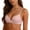 Pink, variant on Conairie Women Push Up Bras Deep V Adjustable Straps No Underwire Seamless Bras Breathable Padded Everyday Bras 38