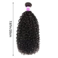 thumbnail image 3 of Peluca de cabello humano ondulado Paquetes de ondas Alisable para fiestas Bodas Citas Paquetes de cabello de dama, 3 of 5