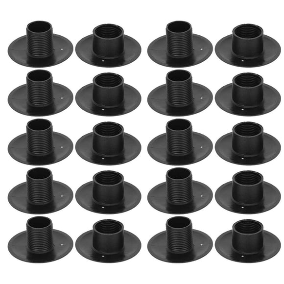 Accessoires de Football, 10 Paires d'Accessoires de Jeux Amusants de Football de Table Tiges de Roulement de Football de Table Bagues de Football pour Adultes Enfants Intérieur/extérieur Remplacement pour Ancien/livre Brisé