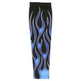 thumbnail image 7 of Hot Leathers ARM1005 Flames Blue Arm Sleeve One Size Fits Most, 7 of 7