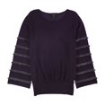 thumbnail image 2 of Suéter con flecos Alfani morado mediano, 2 of 2