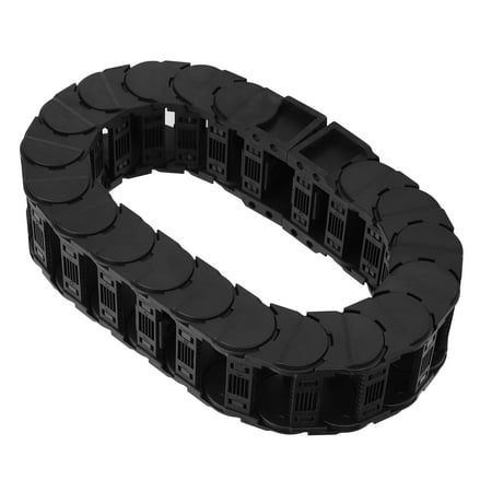 

Cable Drag Chain Low Noise Series Nylon Wire Carrier Detachable Assembly 0.7 MeterD30 x 75