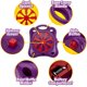 thumbnail image 2 of Creative Kids Spin & Paint Art Kit - Spinning Art Machine + Protector flexible para salpicaduras + 5 botellas de pintura + 8 tarjetas grandes, 8 pequeñas, 4 redondas + 4 crayones blancos | Niños peque, 2 of 3
