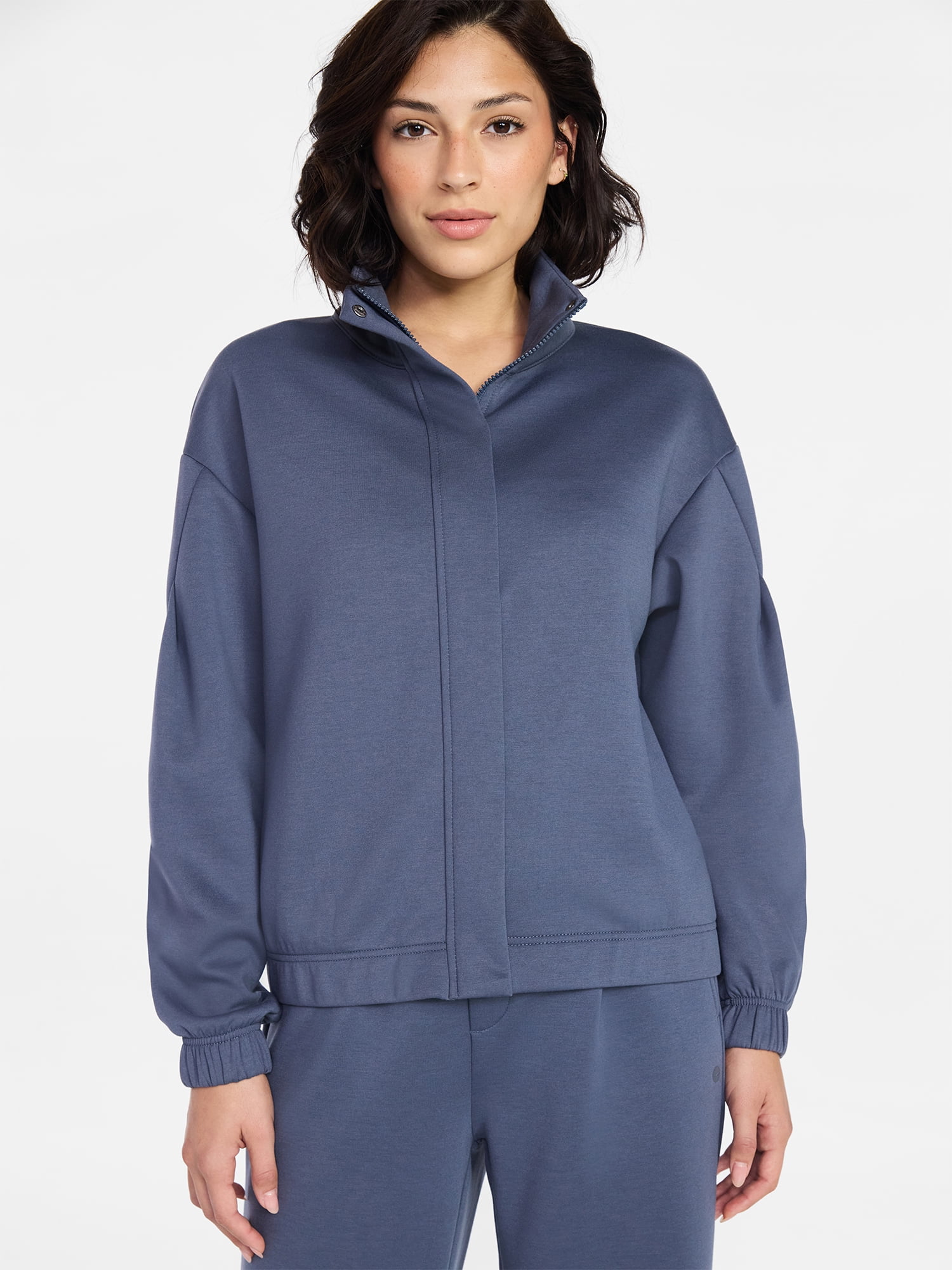 Avia Women's ScubaKnit Full Zip Jacket, Sizes XS-XXXL