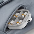 thumbnail image 2 of Guardoinrt Waterproof Pill Box Sealing Ring Dustproof Prevent Pollution Light Weight ABS Pill Case PP Green-4 Slots 1Set, 2 of 6