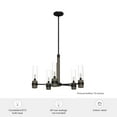 thumbnail image 7 of Hunter - River Mill 5-light Rustic Iron, Large Chandelier, Dimmable, Rustic Style, Candle Shaped, for Bedrooms, Dining, Living Rooms - 19474, 7 of 7