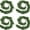 24FT(4*6FT), variant on Satmonnus Christmas Norfolk Pine Garland, 6FT Realistic Faux Green Garlands, Winter Artificial Greenery Garland for Mantle, Table, Wall, Holiday, Indoor & Outdoor Xmas Decorations (1 Pcs)