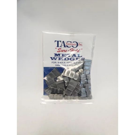 36 Small Flat Wedges For Hammers, Hatchets, And Tack Hammers 3 Sizes