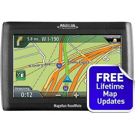 Magellan RoadMate 1424-LM 4.3 GPS Unit w/ Lifetime Map Update