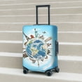 thumbnail image 5 of World Travel Luggage Cover Anti Scratch, Elastic Suitcase Protector Suitcase Covers for Luggage Fits 18-32 Inch Luggage, 5 of 5