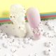 thumbnail image 4 of Encantos de uñas de flores Calcomanías de arte de uñas 1 Cajas Brillo de perlas Suministros de decoración de uñas Flor blanca Perla Bola de acero inoxidable Diseño Mix Set Diy Acrílico N, 4 of 5