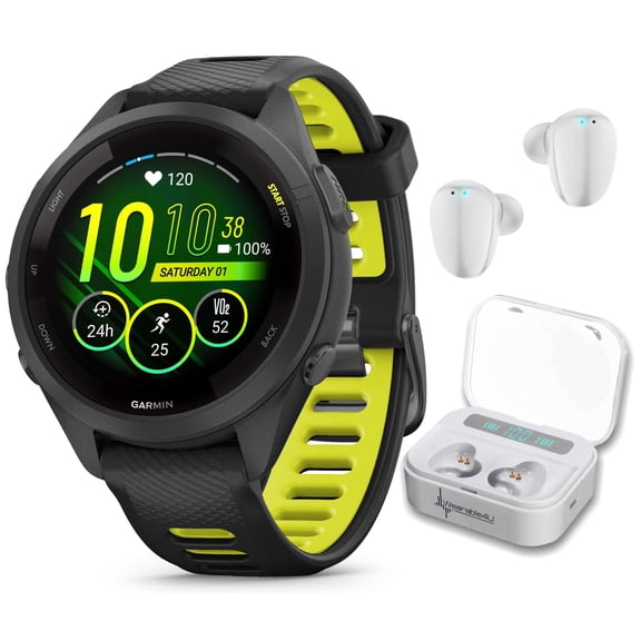 Wearable4U Garmin Forerunner 265S 42mm Reloj GPS para Correr con Pantalla AMOLED