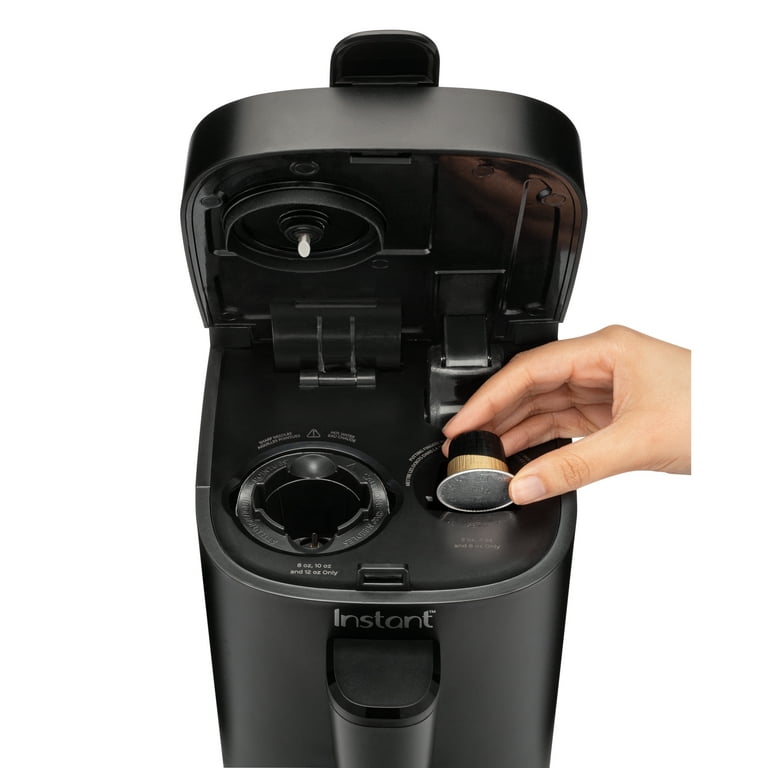 Instant Pot Pod, 3-in-1 Espresso, K-Cup Pod and Ground Coffee Maker, From  the Makers of Instant Pot with Reusable Coffee Pod for Ground Coffee, 2 to