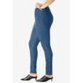thumbnail image 5 of Roaman's Women's Plus Size Petite Plus Size Comfort Stretch Slim Leg Jean, 5 of 6