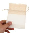 thumbnail image 4 of ADDHAT 4Ud Bolsas De Tela Para Joyería Khaki Con De Cordón Ideal Para Viaje Y Uso En Casa, 4 of 8