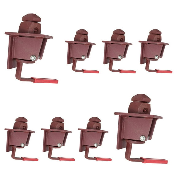 Sea and Rail Shipping Container Manual Twist Lock Weld Type For Chassis (8 Pack)