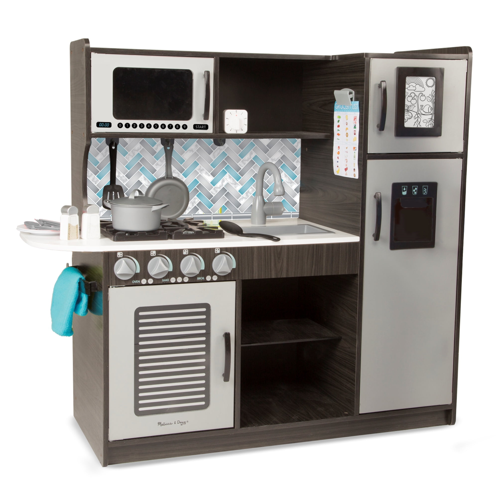 melissa and doug chef's play kitchen