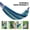 Blue, variant on CAMEL Portable Hammock for 1-2 Person Anti-Roll Sturdy Camping Hammock Breathable Comfort with Tree Straps