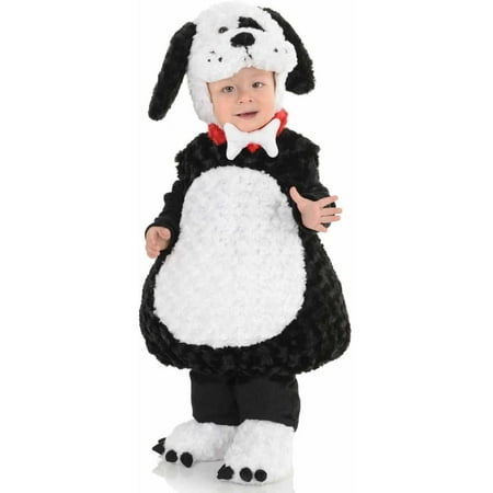 Black & White Puppy Toddler Halloween Costume