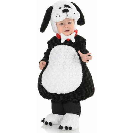 Black & White Puppy Toddler Halloween Costume