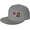 Gray, variant on Bangladesh American Flat Bill Hats Teens Cool Snapback Baseball Cap Unisex