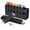 Translucent Black, variant on Weekly Pill Organizer 2 Times a Day - Am Pm Pill Box 7 Day, Large Twice Medicine Pill Case for Daily Medication, Vitamins, Fish Oils, Supplements Portable Week Pill Holder Container