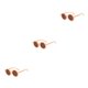 thumbnail image 2 of Gafas de sol ópticas redondas sweethay para bebés Protección UV rosa Type1 NO1, 2 of 6