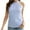 Blue, variant on Women's Casual Lace Blouse Keyhole Back Halter Top Sexy Sleeveless Nightout Choker Tops Summer Dressy Tunic Tank Tops