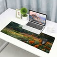 thumbnail image 6 of Leisuo Large Desk Mat - 31.5 x 11.8 Inch Extended Size - Blooming with Flowers - Modern Style - Gaming Mouse Pad 31.5x11.8 in, 6 of 6