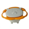thumbnail image 2 of Tazón antiderrames giratorio para niños, vajilla con rotación de 360 grados, tazón antiderrames para bebés y niños pequeños, color blanco, 2 of 12