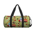 thumbnail image 2 of Bingfone Cartoon Fire Truck Print Gym Duffle Backpack for Men Women,Travel Weekender Carry-On Bags with Detachable Back Pack Straps for Traveling Overnight Climb Sports, 2 of 8