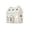 A, variant on White Ceramic Christmas House Decor, L-Shape Miniature Village Ornament with Cut Out Windows for Holiday Mantel Display(A)