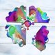 thumbnail image 2 of Yaju 2pcs Irregular Coaster Resin Mold, Round Wave Epoxy Mold For Agate Coaster Resin Casting, Coaster, Jewelry Holder, Home Decor, 2 of 3