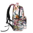 thumbnail image 4 of Haiem Bird and Floral Printed School Backpack,Casual Travel Lightweight Backpack,Durable Comfortable Multifunctional Backpack,Laptop Backpack, 4 of 5
