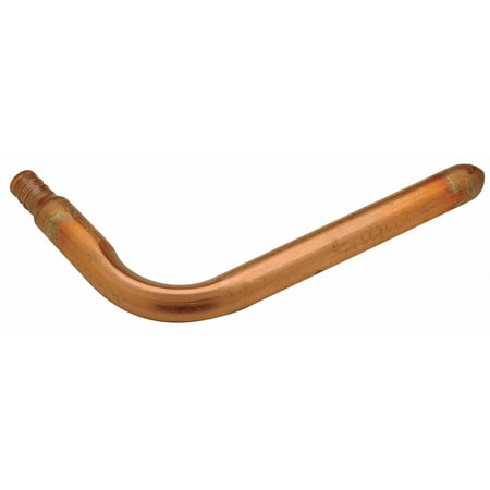 Zurn Pex Copper Elbow Stubout, 90°, PEX Connection Type, 1/2